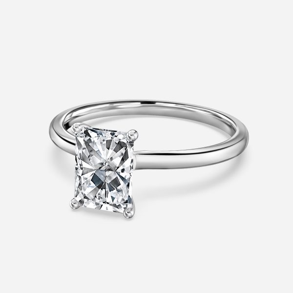 Radiant Solitaire Engagement Ring
