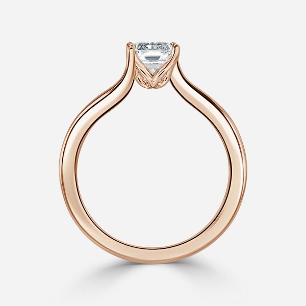 Radiant Solitaire Engagement Ring