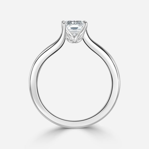 Radiant Solitaire Engagement Ring