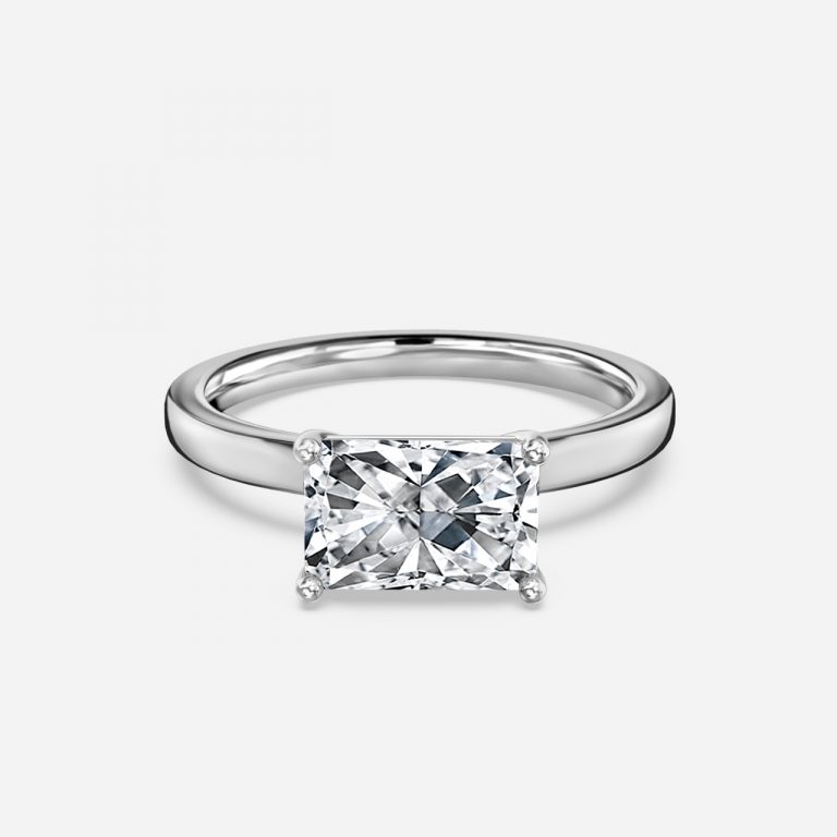 Radiant Solitaire Engagement Ring