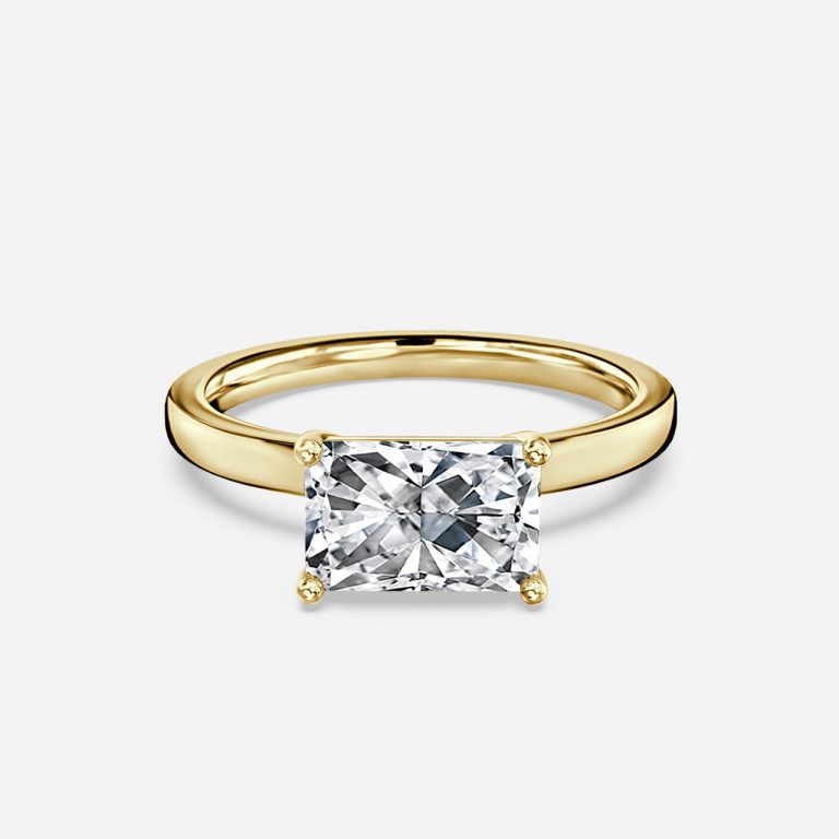 Radiant Solitaire Engagement Ring