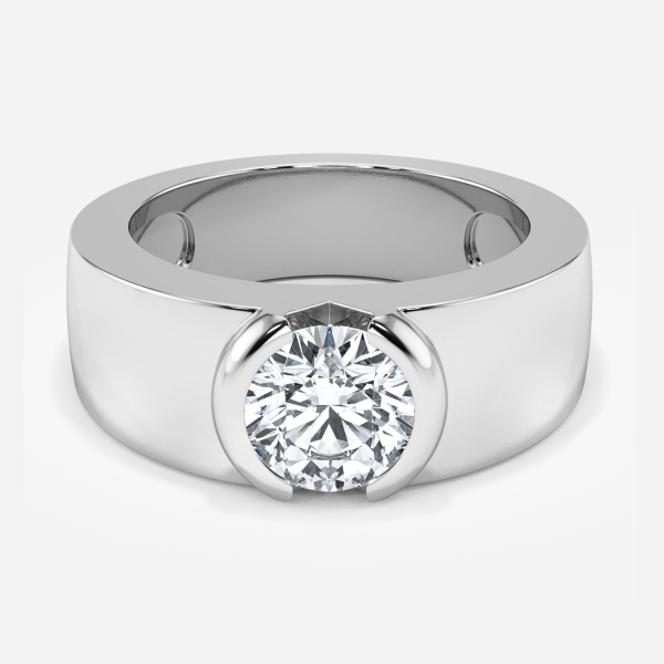 Round Solitaire Engagement Ring