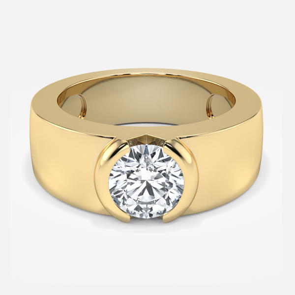 Round Solitaire Engagement Ring