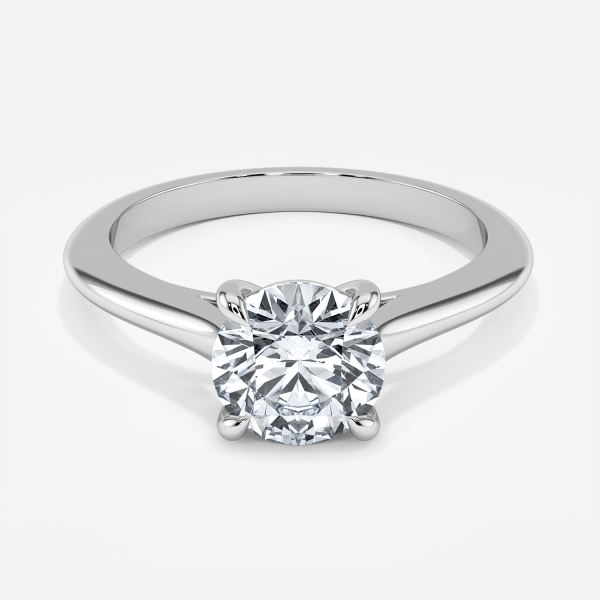 Round Solitaire Engagement Ring