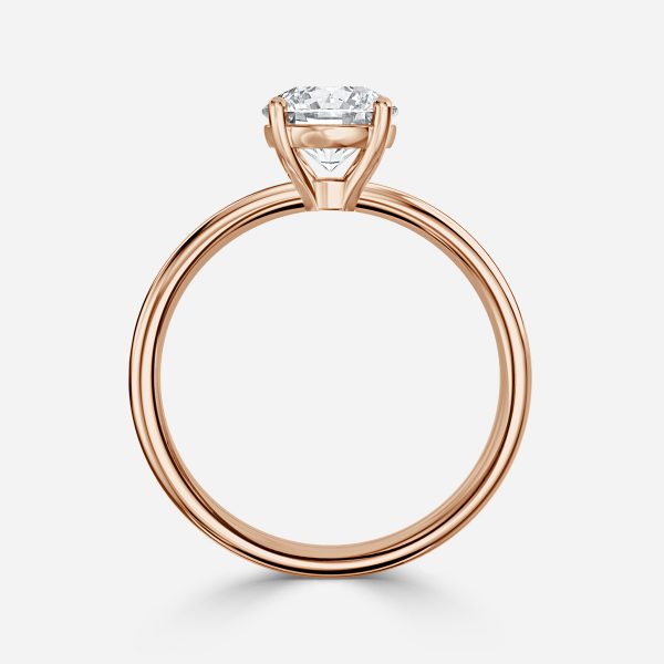 Round Solitaire Engagement Ring