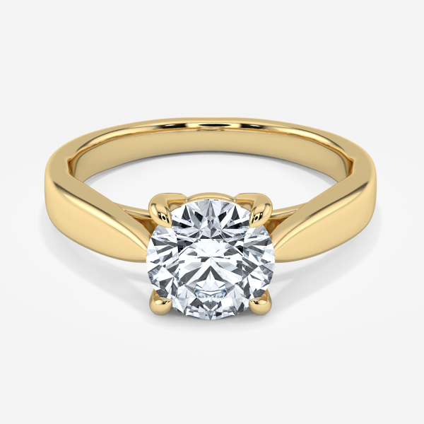 Round Solitaire Engagement Ring