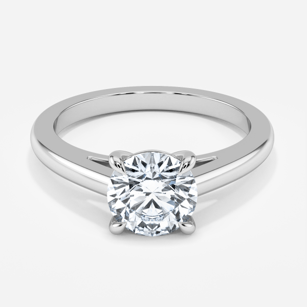 Round Solitaire Engagement Ring