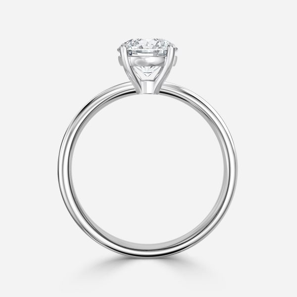 Round Solitaire Engagement Ring