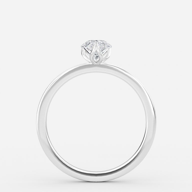 Pear Solitaire Engagement Ring