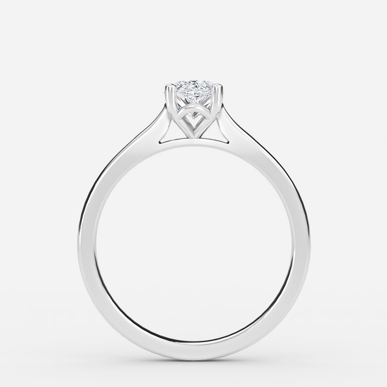 Pear Solitaire Engagement Ring