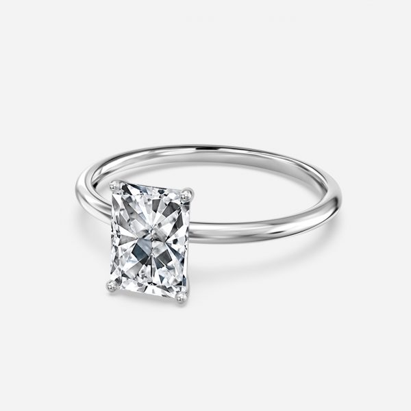 Radiant Solitaire Engagement Ring