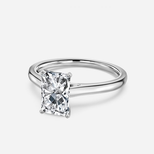 Radiant Solitaire Engagement Ring