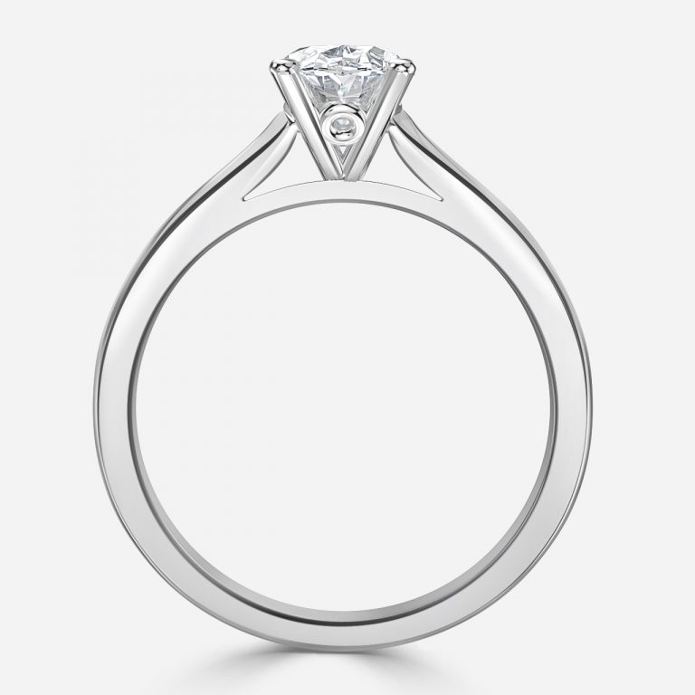 Oval Solitaire Engagement Ring