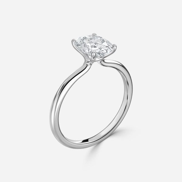 Oval Solitaire Engagement Ring