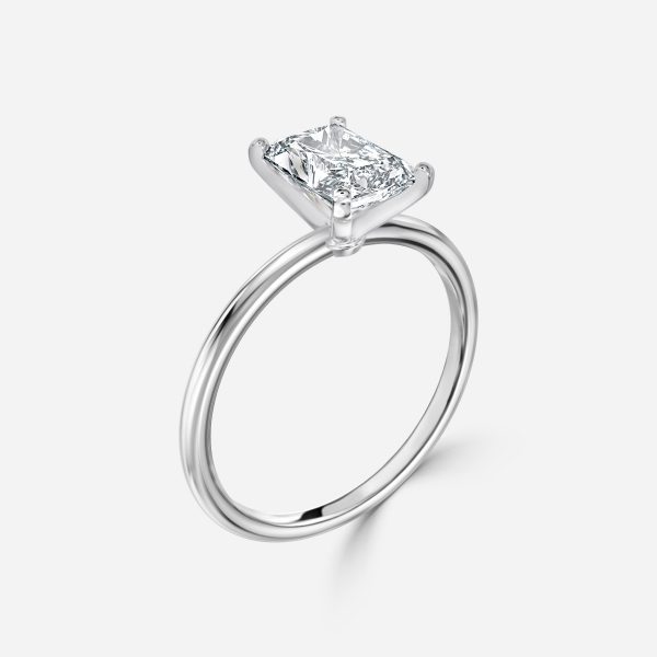 Radiant Solitaire Engagement Ring