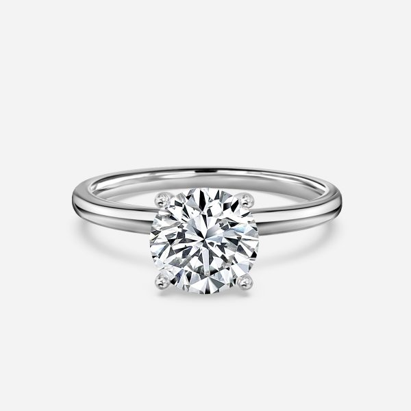 Round Solitaire Engagement Ring