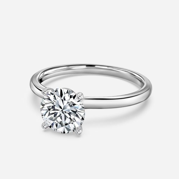 Round Solitaire Engagement Ring