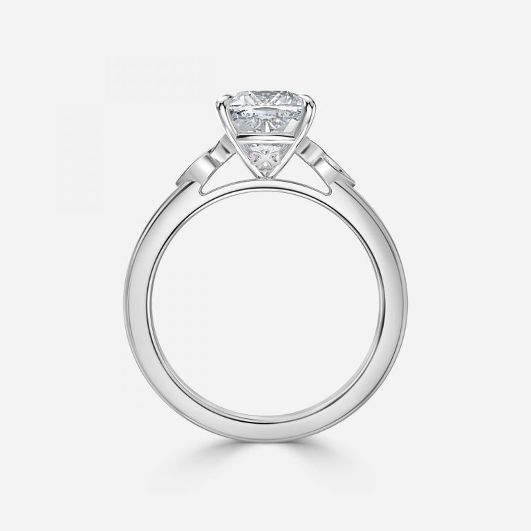 Cushion Vintage Engagement Ring