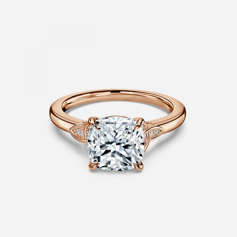 Cushion Vintage Engagement Ring