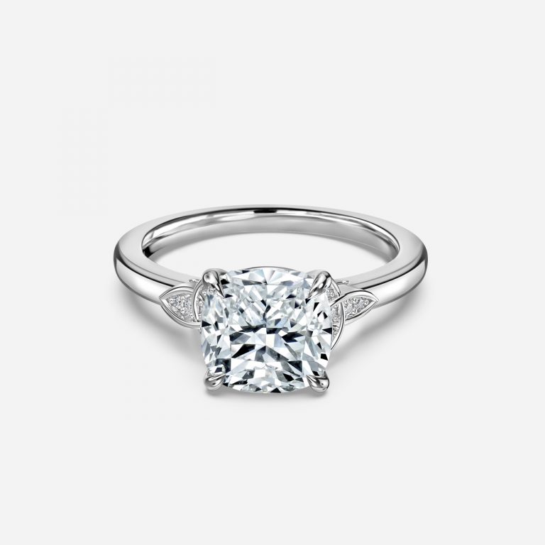 Cushion Vintage Engagement Ring