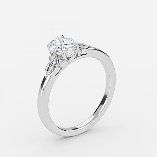 Oval Vintage Engagement Ring