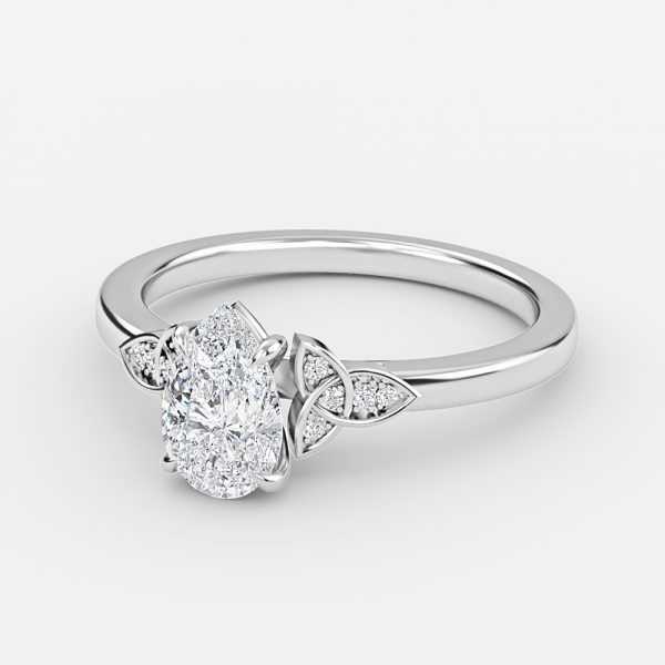 Pear Vintage Engagement Ring