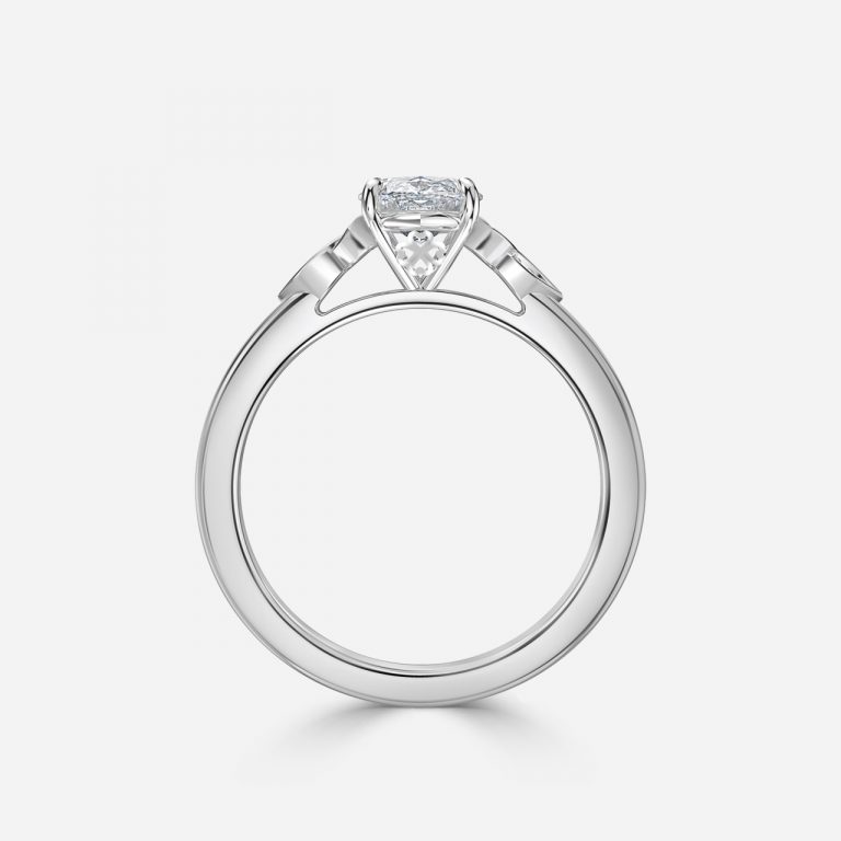 Marquise Vintage Engagement Ring