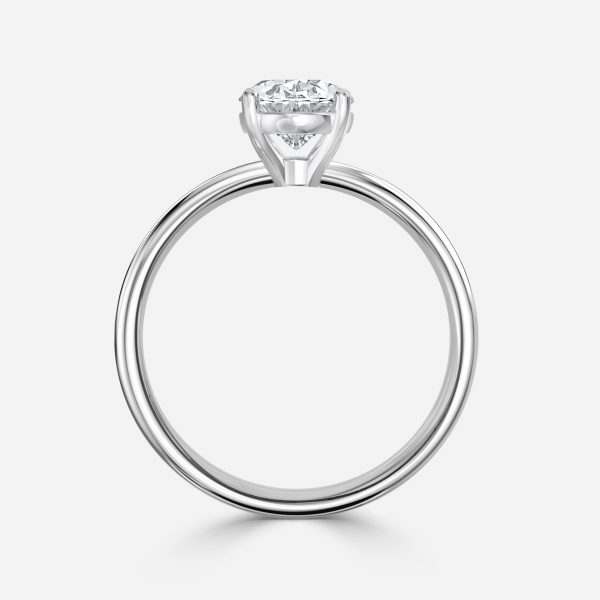 Oval Solitaire Engagement Ring