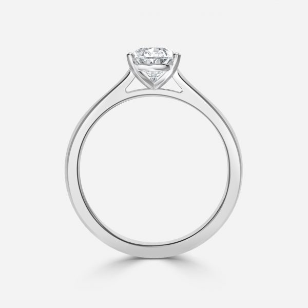 Pear Solitaire Engagement Ring