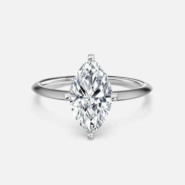 Marquise Solitaire Engagement Ring