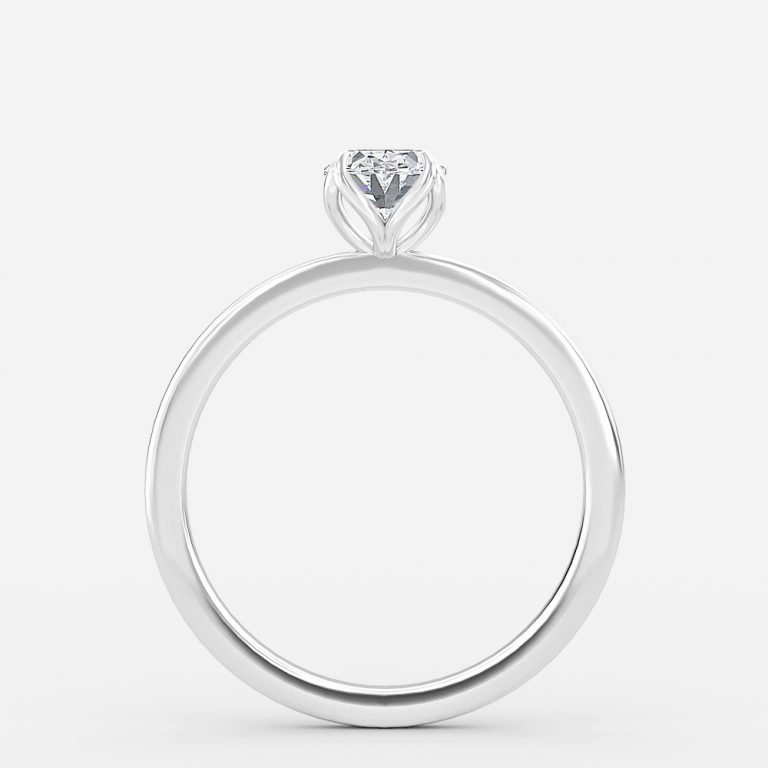 Oval Solitaire Engagement Ring