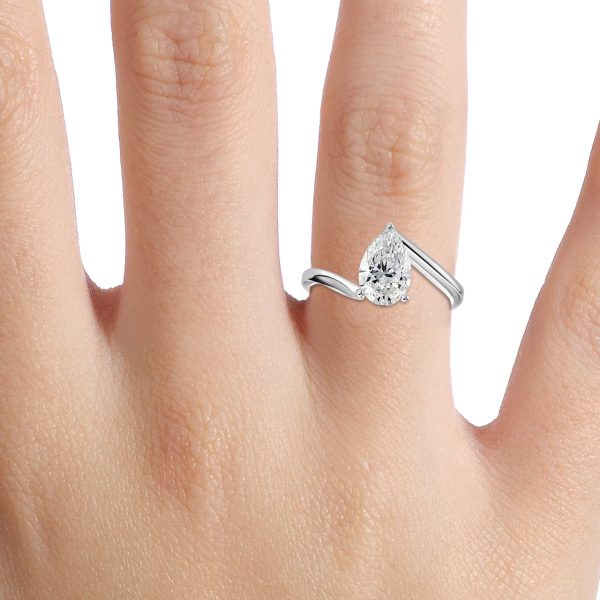 Pear Solitaire Engagement Ring