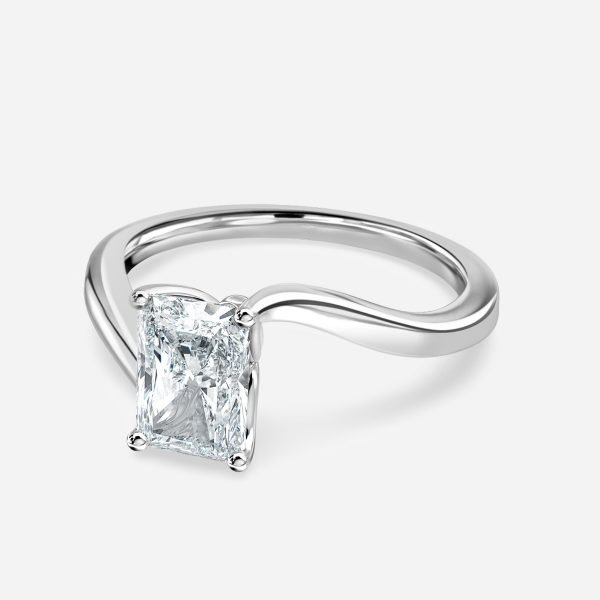 Radiant Solitaire Engagement Ring