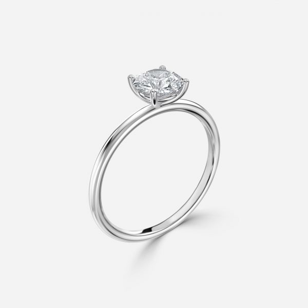Round Solitaire Engagement Ring