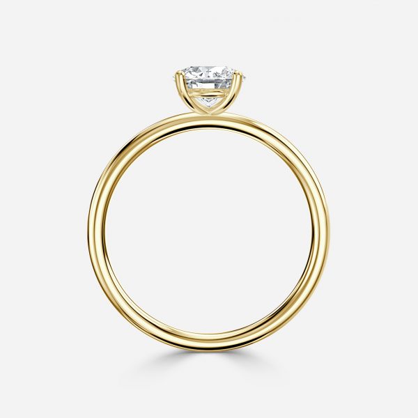Round Solitaire Engagement Ring