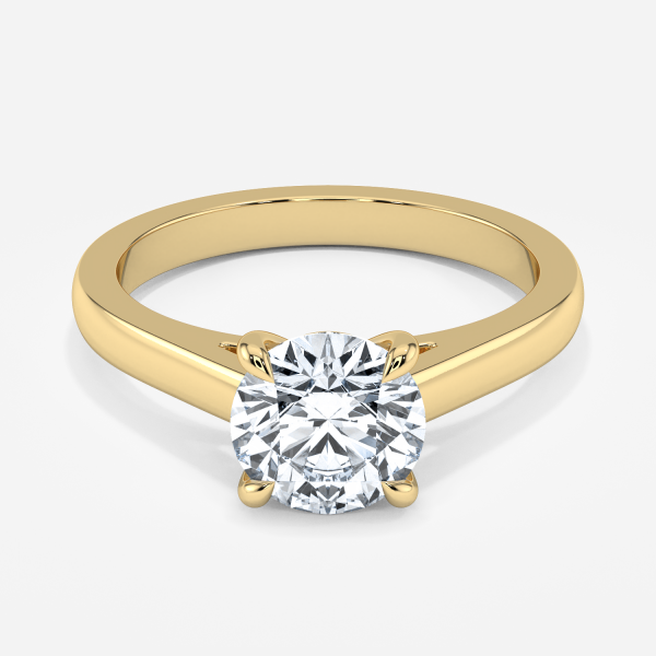 Round Solitaire Engagement Ring